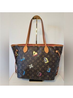 Louis Vuitton Limited Edition Love Lock Monogram Neverfull